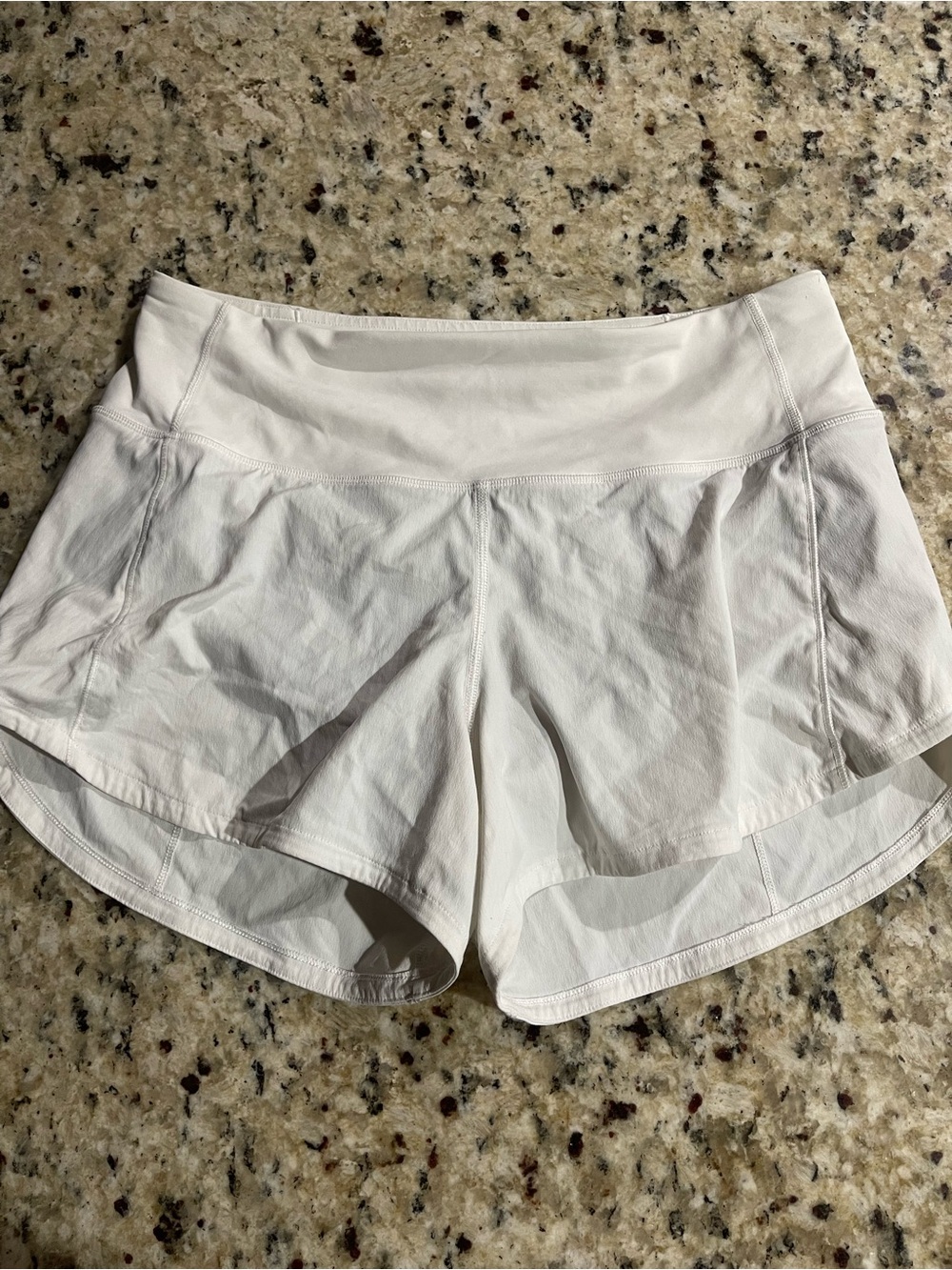 lululemon athletica White Women’s Athletic Shorts - Flowy Run Style